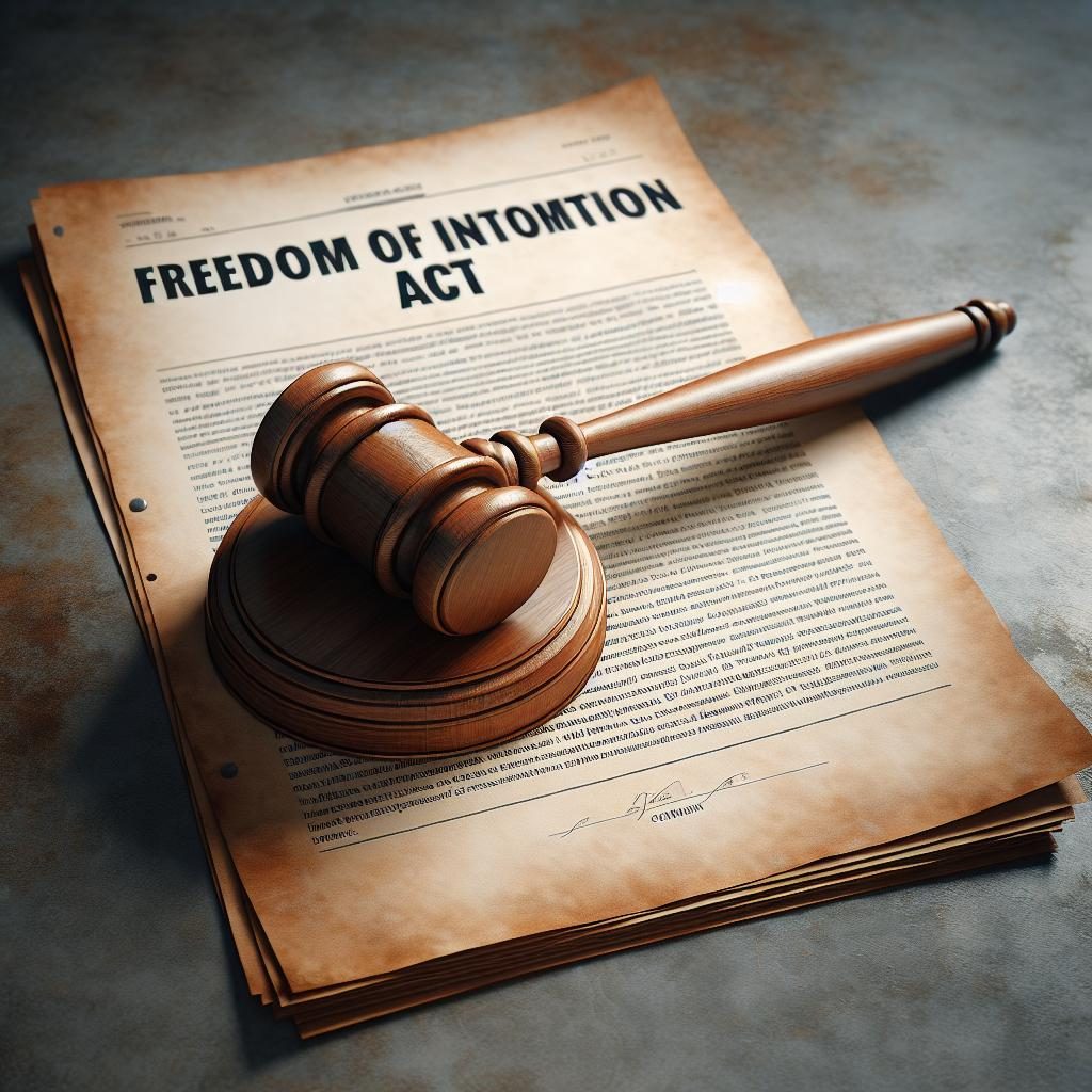 Gavel on Freedom of Information Act