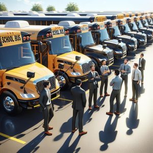 New school buses, drivers