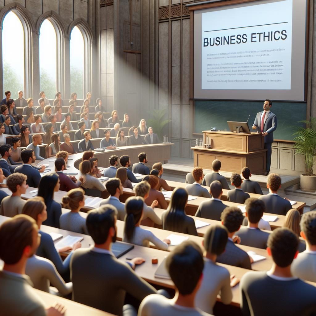 Business Ethics Lecture