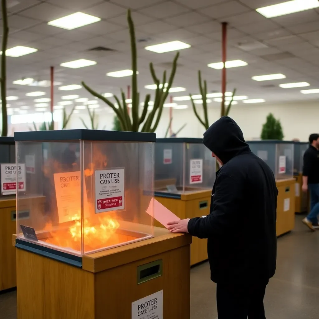 Portland and Vancouver Probe Ballot Box Fires Amid Election Security Concerns