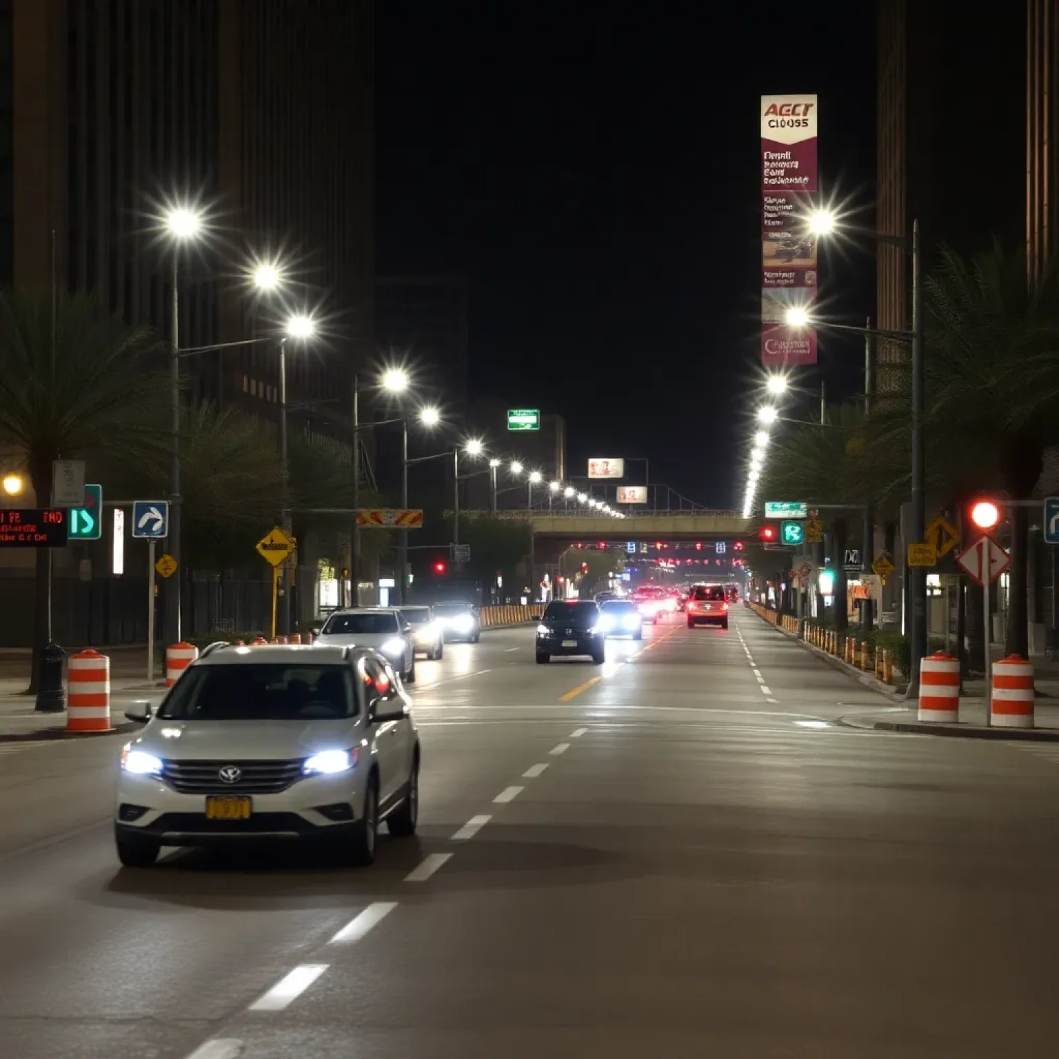 Nighttime Lane Closures on Academy Street for Bridge Maintenance Starting November 4th