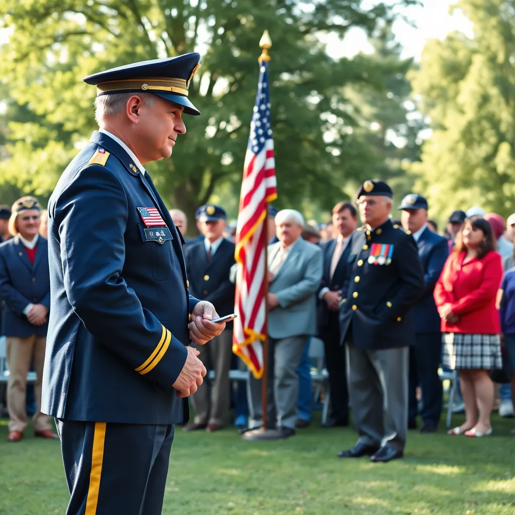 Charming Veterans Day Ceremony Unites Laurens County Community in Gratitude and Remembrance