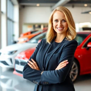 Portrait of Allyson Witherspoon, Nissan's new marketing leader