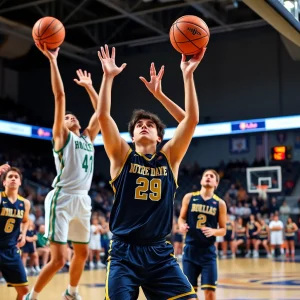 High School Basketball Thrills: Notre Dame Tritons Dominate in Wales