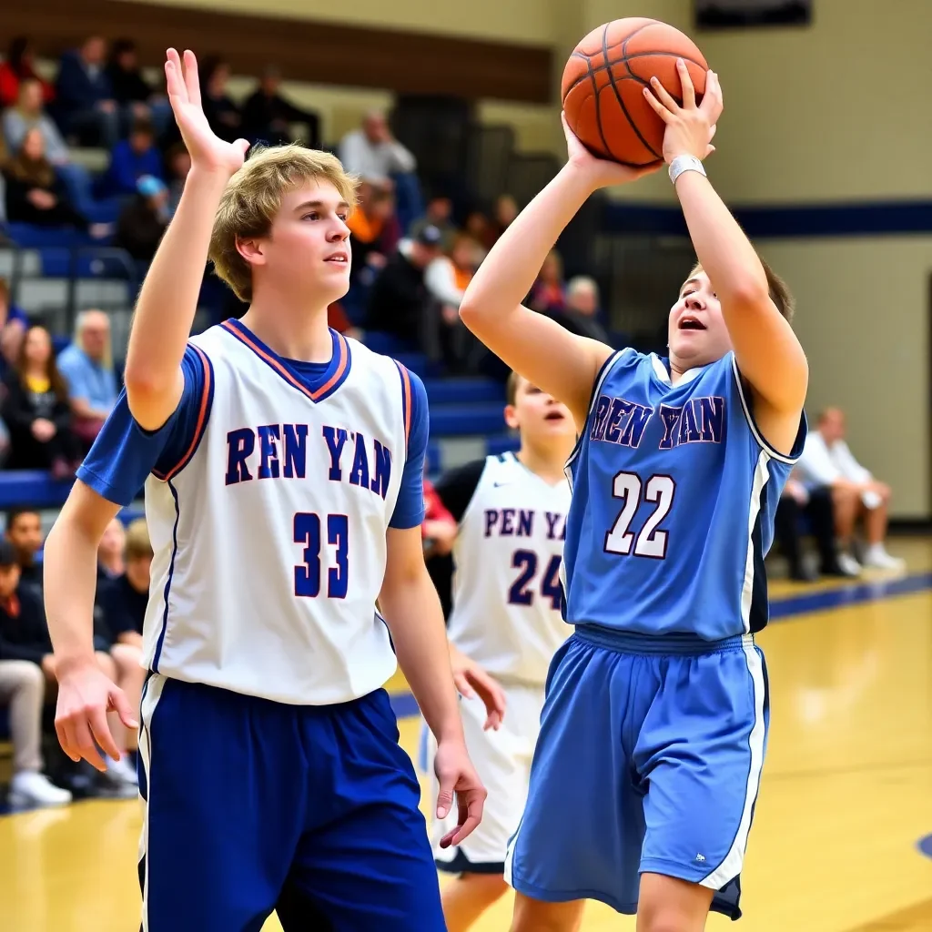 Penn Yan Academy Faces Tough Loss in High School Basketball Matchup Against Waterloo