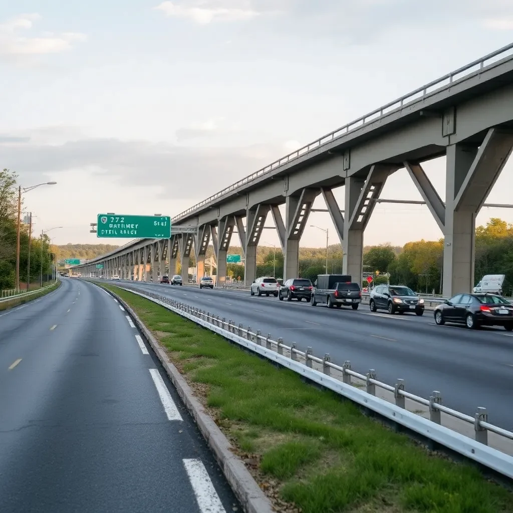 Newberry Residents Face Weekend Detours Due to SC 121 Bridge Closure over I-26