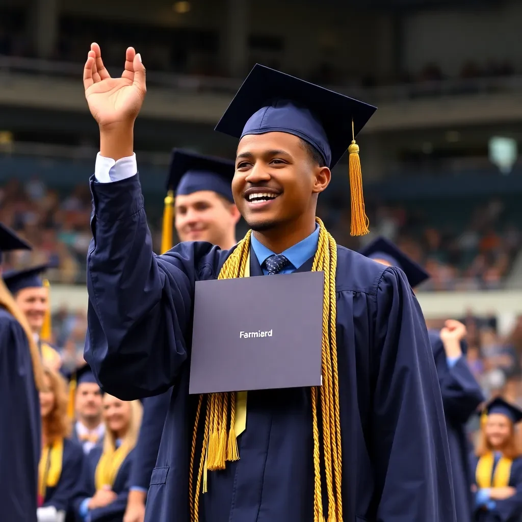 Celebration of Fall Commencement Ceremony at Piedmont Technical College in Greenwood, SC