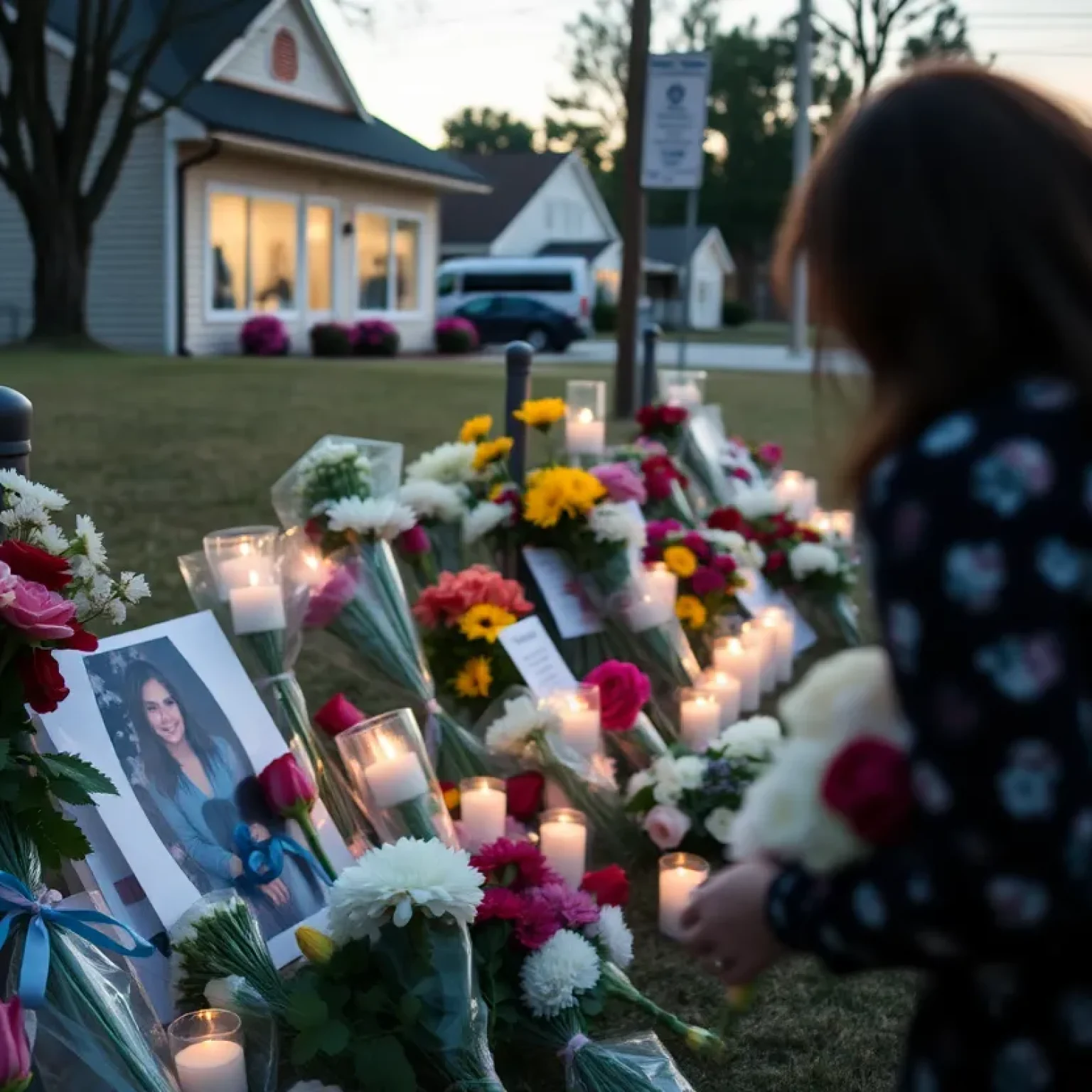 Vigil for MyAngel Walker in Clinton, SC