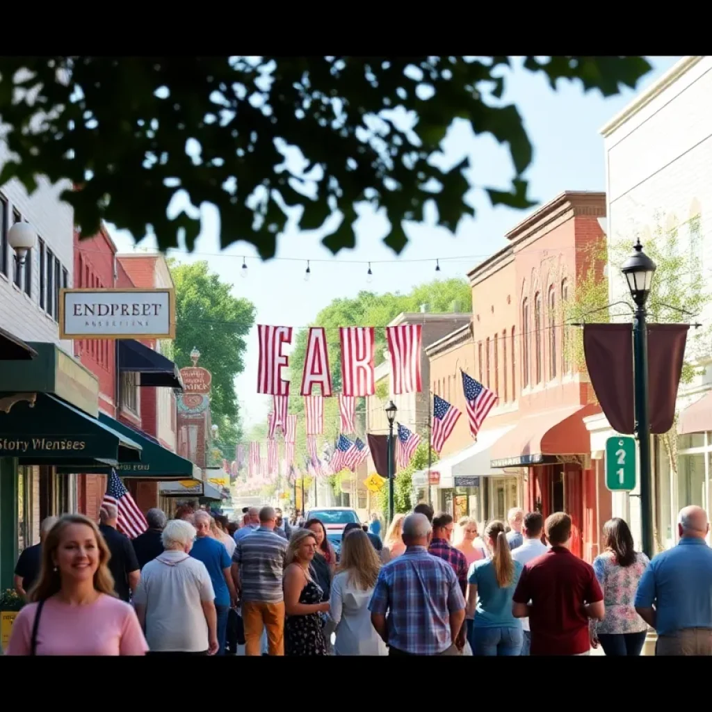 Main Street Laurens bustling with community events